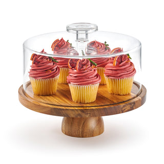 Round Cake Stand Modern Lid