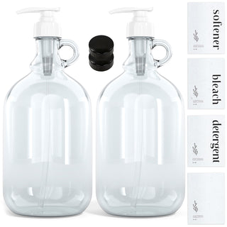 Dispenser Jars  Set of 2, 64oz