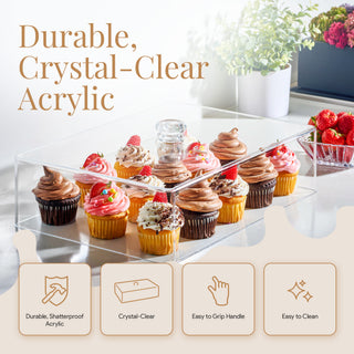 Rectangle Acrylic Cake Cover