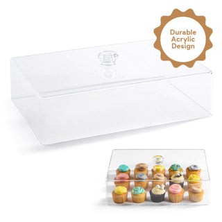 Rectangle Acrylic Cake Cover